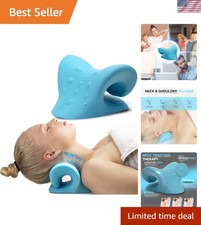 Neck Stretcher Cervical Traction Neck Pillow Posture Corrector for Pain Relief