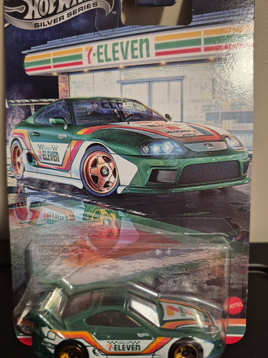 Hot Wheels Silver Series Mattel 7-Eleven Exclusive Toyota Supra 7