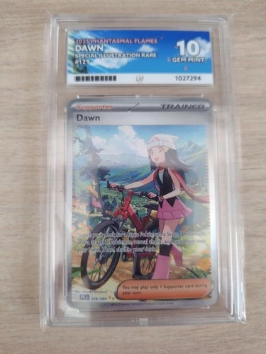 Pokemon TCG Dawn Phantasmal Flames 129/094 Graded Ace 10 Gem Mint