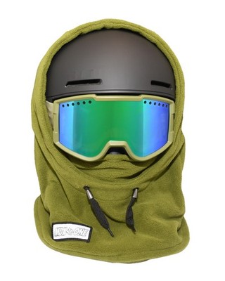 Over The Helmet Balaclava Children with buttons for pompoms with elastics (so...
