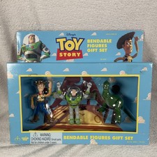 Toy Story Bendable Figures Gift Set Thinkway Toys Disney Pixar Boxed 1995/6