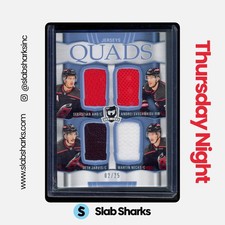 2024 THE CUP S. AHO/ M. NECAS/ S. JARVIS/ A. SVECHNIKOV QUADS JERSEYS /25