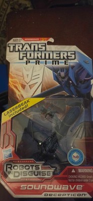 Transformers Prime Decepticon Soundwave Deluxe Class NIB