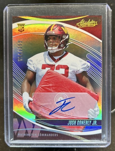 2025 Panini Absolute Josh Conerly Jr. Base (RAW)