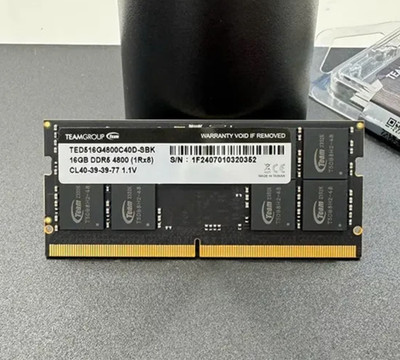 TEAM GROUP Elite 16GB DDR5-4800 PC5-38400 SO-DIMM Laptop RAM Memory Fully Tested