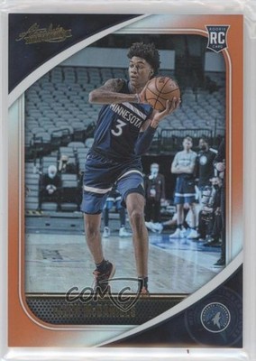 2020 Panini Absolute Memorabilia Orange 47/75 Jaden McDaniels #61 Rookie RC 00am