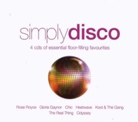 Audio Cd - Simply Disco / Various (4 Cd) - Union Square Music -D- Neu