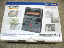 Edirol by Roland R1 Portable 24-Bit WAVE/MP3 Recorder and Player Japan UNUSED