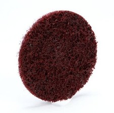 3M Abrasive 048011-05527 Roloc Discs, 2", 25,000 rpm, Aluminum Oxide, Maroon