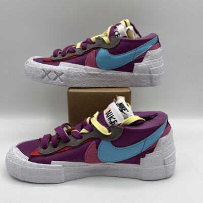 NEW Nike Blazer Low x Sacai x KAWS ''Purple Dusk'' DM7901-500 - Men's Size 4