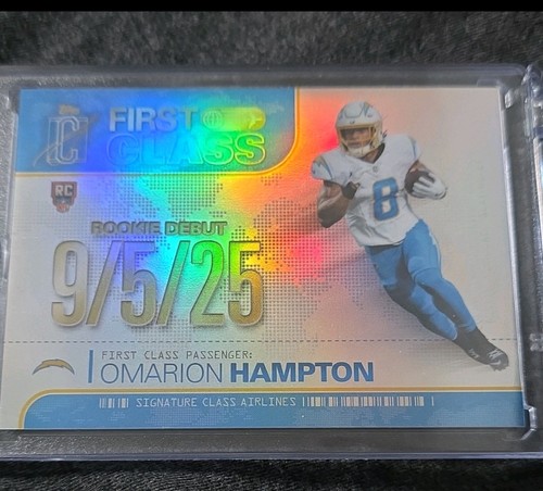 2025 Topps Signature Omarion Hampton Base (RAW)