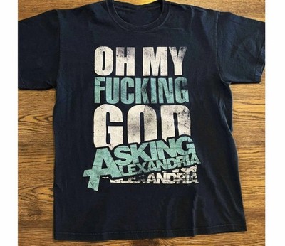 Vintage Asking Alexandria OMG reprint T-Shirt