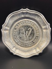 Vintage Watergate Hotel Washington, D.C. Cast Aluminum Ashtray &ndash; Artograph 