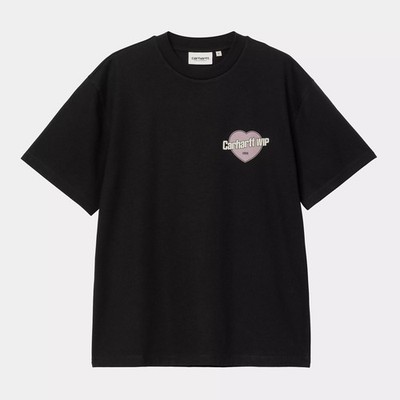 Carhartt WIP W' Growth T-Shirt für Damen in Black stone washed
