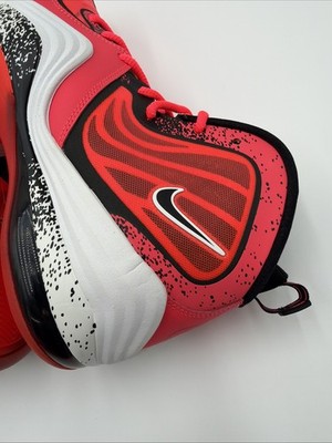 希少ビンテージ　Peace 1251 赤 Nike Air Penny 5 Lil Penny Atomic Red Black White 2013 Size 10 New