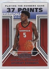 2020 Panini Contenders Draft Picks Playing the Numbers Game Anthony Edwards 0q3