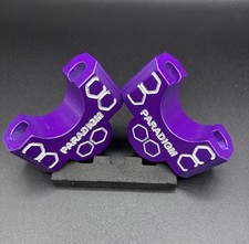 Motocross dirt bike 1 1/8  diameter fat bar handlebar riser set 1   CNC aluminum