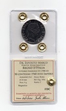 50 CENTESIMI IMPERO 1940 FDC PERIZIATO