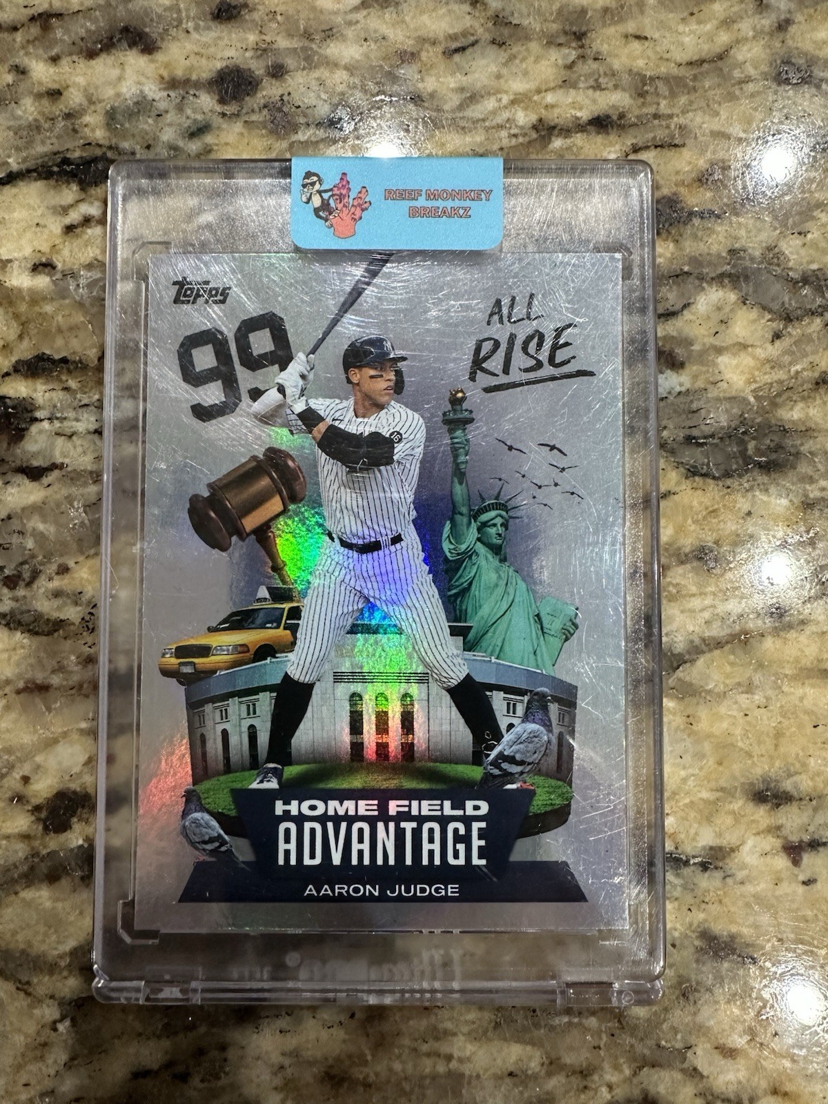 2022 Topps Series 1 - Home Field Advantage Aaron Judge #HA-7