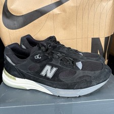 Preços baixos em New Balance 992 Made in USA Black Grey | eBay