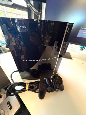 Sony PlayStation 3 PS3 CECHK01 80GB Console Black NTSC-U/C Wi-Fi 1080p