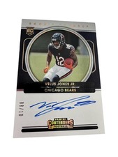 2022 Panini Contenders Optic #98 Velus Jones Jr. RC Gold /10