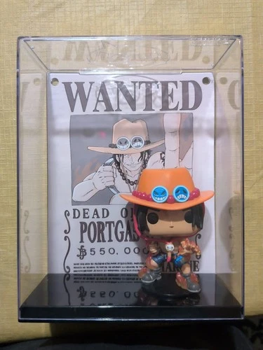 Funko Pop One Piece Ace Wanted Poster #1291 Hot Topic Exclusive Figure