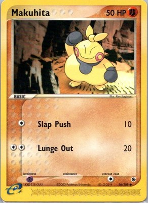 Makuhita 56/109 Ruby Sapphire NM