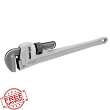 HURRICANE Aluminum Pipe Wrench 24 Inch Heavy Duty