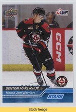 2023-24 Upper Deck CHL Stars Blue Denton Mateychuk #307 READ 12a0