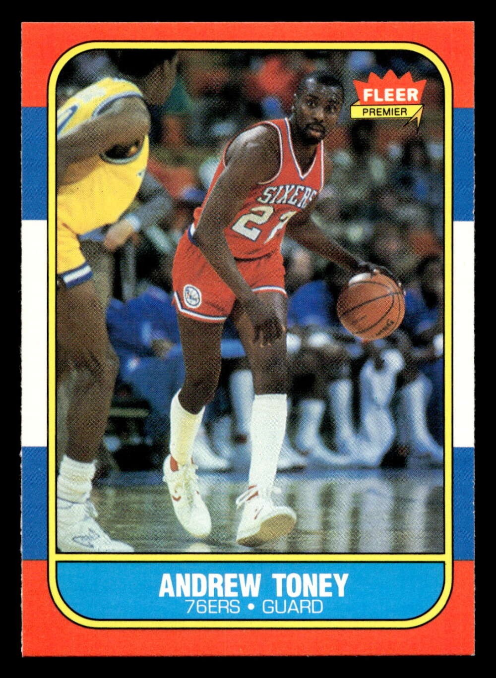 1986-87 Fleer #114 Andrew Toney Near Mint 76ers Basketball
