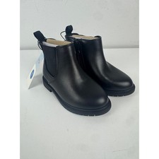 Cat Jack Tanner Toddler Boys Girls Black Chelsea Ankle Boots Size 7 NWT
