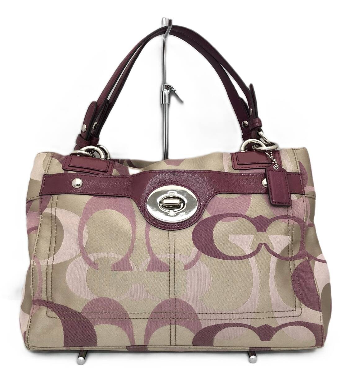 Coach Signature Pink Tote Bag E1169-F17140 Style B8293F
