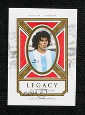 2021 Futera Unique World Football Legacy Memo Relics 13/37 Diego Maradona 1d59