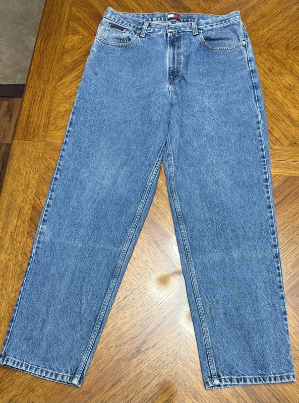1985 Tommy Hilfiger THJ Wash Blue Men's Jeans