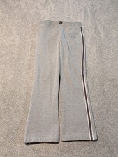Vintage Abercrombie Fitch Sweatpants Womens Large Gray 90s Flared