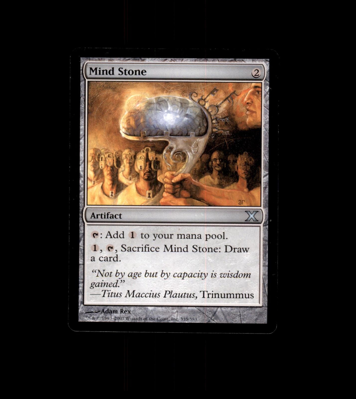Mind Stone 335 Uncommon 10th Edition Magic: The Gathering Lightly Played