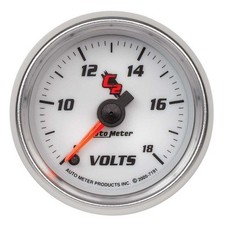Autometer 2-116in C2s Voltmeter Gauge 8-18 Volts- 7191 Autometer 2-116in C2s Voltmeter Gauge 8-18 Volts- 7191