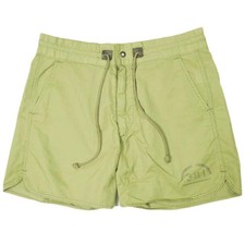 RRL RRLCotton Nylon Herringbone Stencil Shorts 4700500168 782631020002 32 OLIVE