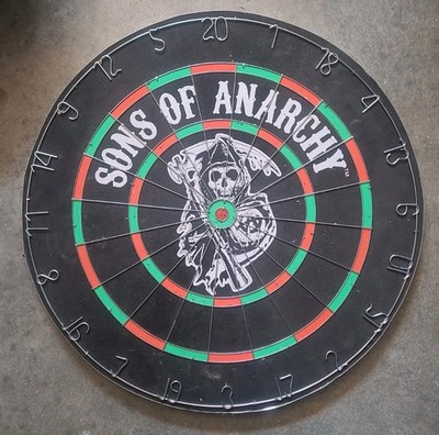 Super Rare Sons of Anarchy Dart Board Tournament Quality HEAVY DUTY RARE (GSHF1)