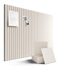 Large Felt Bulletin Board 48 x 36 Cork Board Alternative-12 Pack with 70 Safe...