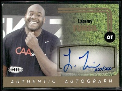 2016 SAGE HIT Laremy Tunsil #A5 Gold Auto /250 Ole Miss Rebels