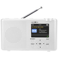 Reflexion TRA23DAB/WH Tischradio Dab+, Dab, Ukw Dab+, Ukw Wiederaufladbar Weiß