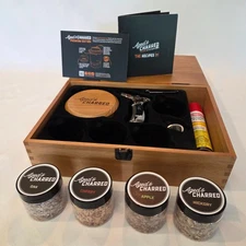 New Cocktail Smoker Premium Kit with Torch & Wood Chips for Whiskey & Bourbon