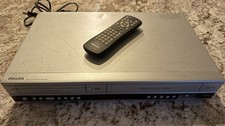 Philips DVP3340V DVD VCR Combo 4-Head Hi-Fi VHS DVD Player with Remote