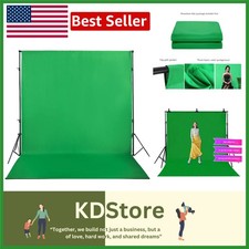 8x10ft Green Screen Backdrop Muslin Photo Video Portrait Studio Compound