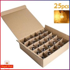 25Pcs G40 Replacement Globe Bulbs Clear for Garden Outdoor Festoon String Lights
