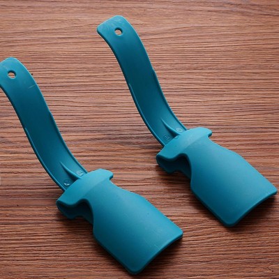 2pcs Lazy Shoe Helper Unisex Handled Shoe Horn Easy Shoe Lifting NICE Off V0H6