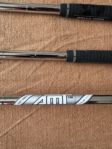 Titleist T100 Iron Set 4-PW 2021 - AMT Tour White S300 Stiff - Good Condition RH - Picture 8 of 10