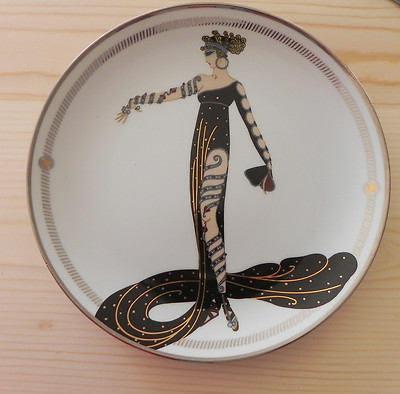 フランクリンミント　エルテ　プレート　MERVEILLEUSE　アールデコ Amazon.co.jp: エルテ （Erte）『 LA MERVEILLEUSE